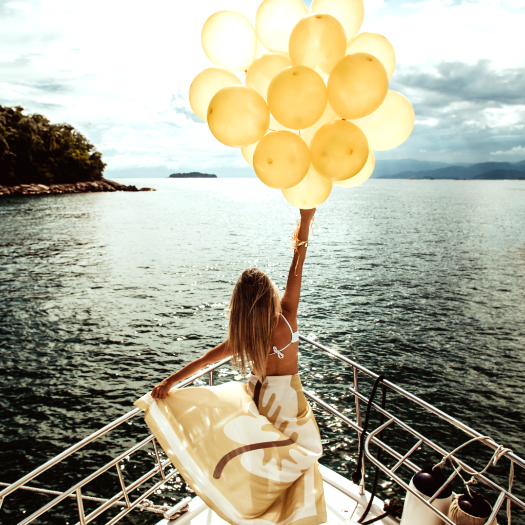 birthday on a boat on Lake Garda